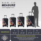 Explore Land Travel Luggage Cover Suitcase Protector Fits 18-22 Inch Case - Image 5