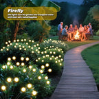 Solar Lights Outdoor-4Pack 32LEDs Solar Garden Firefly Lights Outside, Solar - Image 9