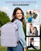 coofay Travel Backpack Carry On Flight Aapproved Personal Item Travel Bag - Image 8