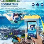 Weewooday 120 Pieces Waterproof Phone Pouch Bulk Universal Multicolor Cellphone - Image 3