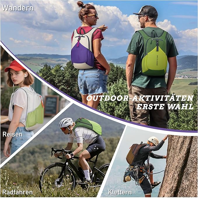 BECOJADDE 15L Small Hiking Backpack - Image 7