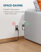 DEWENWILS 3 Outlet Extension Cord - Image 4