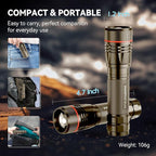 WdtPro Rechargeable Flashlights High Lumens, 1 Pack 10H Long Lasting Super - Image 4