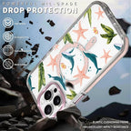Case for iPhone 13 Pro Max, Sealife Whale Ocean Wildlife Clear Phone Case - Image 5