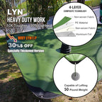 LYN Heavy Duty Emergency Blanket Survival Gear Waterproof Insulated Blanket - Image 3
