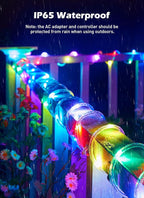 Minetom Rope Lights Color Changing, 16 Colors 108 FT 330 LED String Lights - Image 6