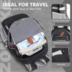 ZOMAKE Lightweight Packable Backpack 30L, Foldable Hiking Backpacks Water - Image 4