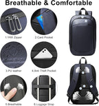 Slim Laptop Backpack for Men, Waterproof Expandable High Tech Business Work - Image 6