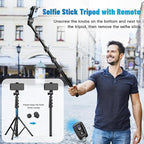 Victiv Phone Tripod, Sturdy & Stable, Adjustable Camera Stand & Selfie Stick - Image 5