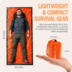 Primacare CB-3684-2 Pack of 2 Emergency Sleeping Bags - Image 6