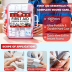 400 Pieces All-Purpose First Aid Kit - Image 5