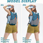 BECOJADDE 15L Small Hiking Backpack - Image 5