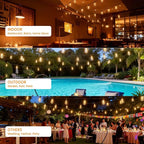 LED Outdoor String Lights 400ft Shatterproof Patio Lights - Image 6