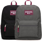 Montana West Backpack for Women Men 2 PCS Lightweight College Bookbags Casual by THEOFFICIALMONTANAWEST
