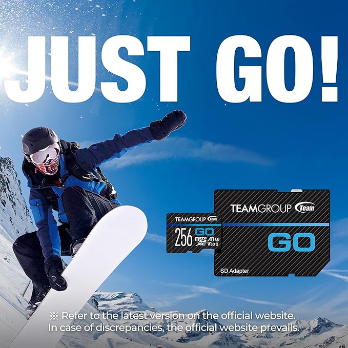TEAMGROUP GO Card 128GB x 5 Pack MicroSDXC UHS-I U3 V30 4K - Image 2