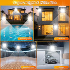 200W LED Flood Light Outdoor, IP66 Waterproof Outside Work Lights, 6500K - Image 5