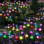 Kohlrabi Solar Garden Lights Outdoor, 6 Pack 48 LED Solar Firefly Lights - Image 5