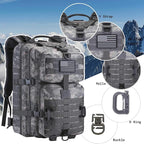 Hannibal Tactical MOLLE Assault Backpack, Tactical Backpack Army Military - Image 4