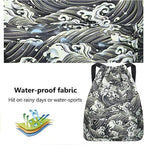 Waterproof Drawstring Bag, Gym Bag Sackpack Sports Beach Backpack - Image 5