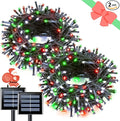 JMEXSUSS 2 Pack Solar String Lights Outdoor Waterproof, Total 66 FT 200 LED by JMEXSUSS