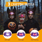 EverBrite Halloween Bat Headlamps Halloween Gifts, 3 Modes Head Lamps - Image 3