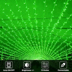 88FT 240LED Extra-Long Connectable String Lights Indoor Outdoor Clear Wire - Image 2