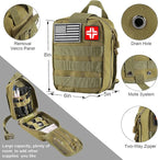 LUXMOM Emergency Survival Kit and First Aid Kit, Gift - Image 6