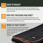 Large Military Wool Blanket - Image 7