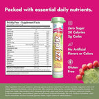 Zipfizz Daily Energy Drink Powder, Prickly Pear, 20 Pack | 3-in-1 Sustained - Image 2