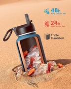 Water Bottle 32 oz Insulated - Image 2