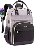 LOVEVOOK Backpack for Women, Laptop Backpack Women, Fits 17 Inch Laptop Bag - Image 8