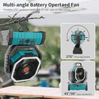 20000mAh Outdoor Camping Fan Battery Operated, Portable Rechargeable Battery - Image 3
