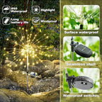Anordsem Solar Lights Outdoor Decorative: Bendable Copper Wire - Image 5