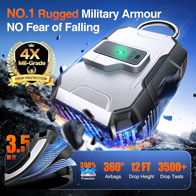 Armoured Heavy Duty for AirPods Pro2 Generation Case - Image 2