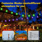 96FT Solar Outdoor String Lights - Image 3