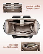 LOVEVOOK Laptop Backpack for Women, 15.6 inch Waterproof Nurse Bag Teacher Work - Image 4