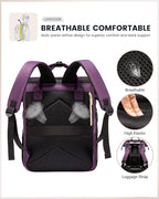 LOVEVOOK Laptop Backpack Women, 15.6 Inch Backpack - Image 5