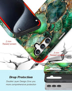Compatible for Samsung Galaxy A17 5G Case, Dual Layer Heavy Duty 2 in 1 - Image 3
