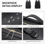 Laptop Backpack for Women, Work Business Traval Computer Backpacks - Image 6