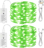 HXWEIYE Rechargeable Fairy Lights Battery Operated, DIY Timer & 8 Modes by LightUpYourHomewHXWEIYE