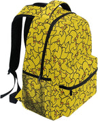 Wamika Kids Backpack Cute Yellow Duck School Backpacks Boys Girls Preschool - Image 5