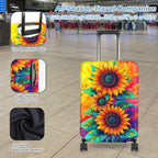 Luggage Cover Protector for 30-32 Inch Suitcases, TSA Approved Elastic Travel - Image 3