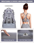 LOVEVOOK Large Travel Backpack for Women, 50L Carry on Backpack Airplane - Image 7