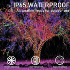 Upgrade 2Pack 200LED Solar String Lights - Image 4