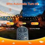 Stright 55FT Solar String Lights Outside Remote Control - Image 4