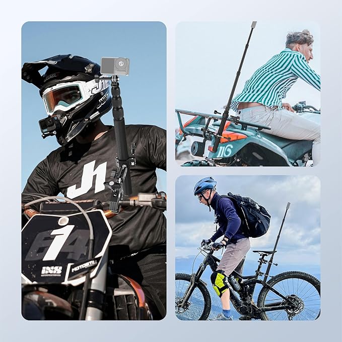 NEEWER Motorcycle Mount Accessories Kit Compatible - Image 7