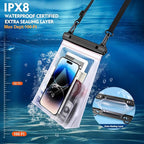 PEDVSTY Large Waterproof Phone Pouch, Cell Phone Dry Bag - Image 4