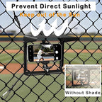 Cell Phone Fence Mount with Shade - Image 4