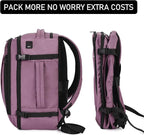 ECOHUB Travel Backpack 18x14x8 Spirit Airlines Personal Item Bag Carry On - Image 7