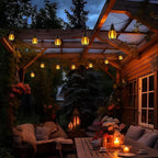 Jnaurb Solar String Lights for Outside, 21Ft Patio Lights - Image 9